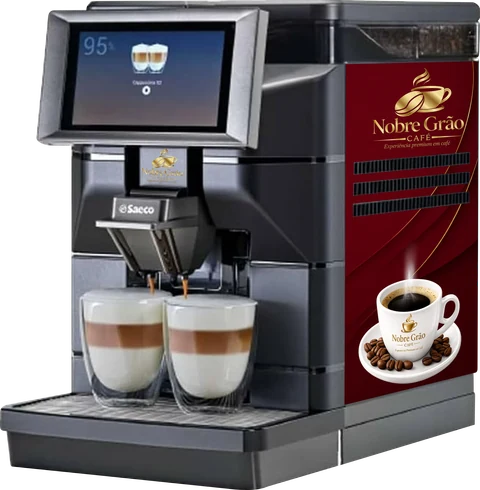 Máquina de café Saeco Magic do portfólio Nobre Grão